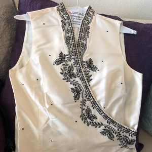 Ann Taylor Silk Wrap Blouse / Size Small